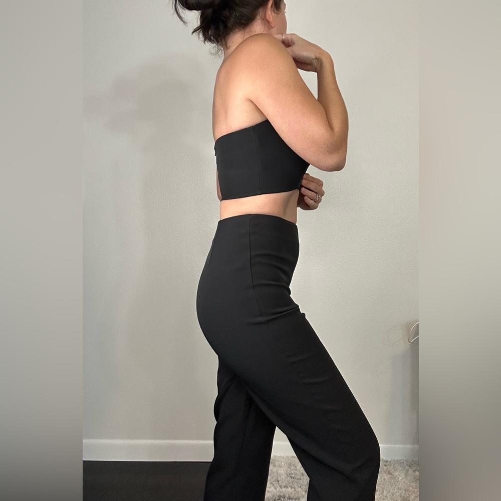 Sincerely Jules | 2-Piece Crop Bandeau Pant Set - Picture 2 of 13